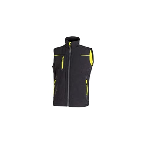 U-Power - Gilet de Travail sans Manches Noir Universe M Noir