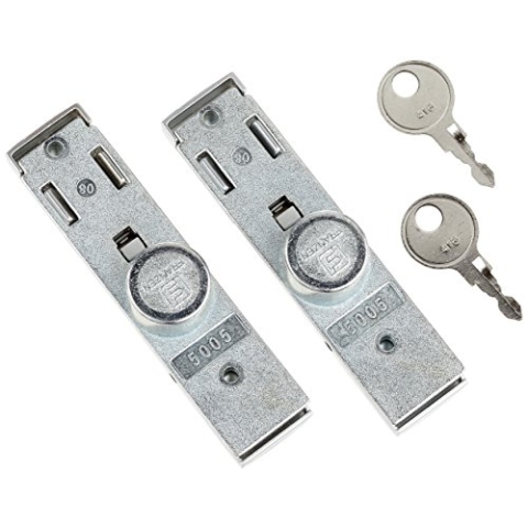 Parat 900043999 Schloss-Set"Classic TSA Lock" für Werkzeugkoffer in grau, Silber