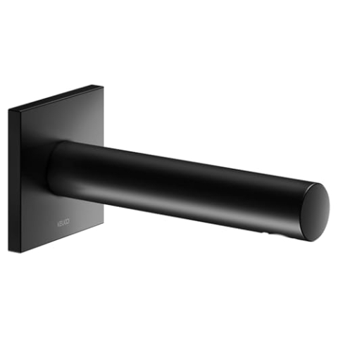 KEUCO IXMO Wanneneinlauf, Rosette eckig, Ausladung 180mm, 59545370102, Farbe: Schwarz Matt