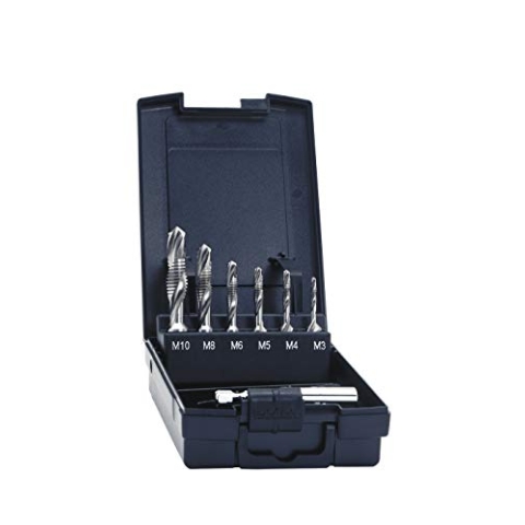 Exact SGE-Bit ROTAPLUS+, M3/M4/M5/M6/M8/M10 + Adapter 825-25, 1/4" Bit-Schaft, HSS, DIN3126