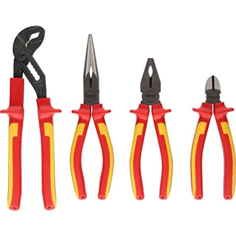 KS Tools 117.1100 ERGOTORQUE VDE Zangen-Satz, 4-tlg. Variante 1