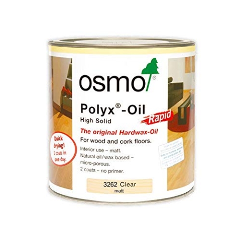 OSMO 3262C Polyx Hartwachsöl Rapid, farblos, matt, 0,75 Liter