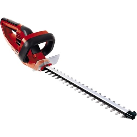 Einhell Elektro-Heckenschere GC-EH 4550 (geringes Gewicht, Messer aus lasergeschnittenem und diamantgeschliffenem Stahl, inkl. Alu-Messerabdeckung)