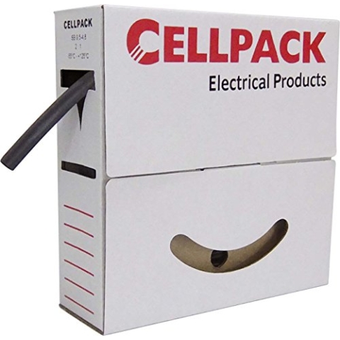 Cellpack Schrumpfschlauch SB 12.7-6.4 ge in Abrollbox 8 m 4010311001432