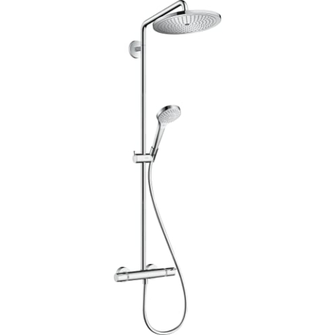 hansgrohe Croma Select 280 Air Duschsystem, 4 Strahlarten, Chrom