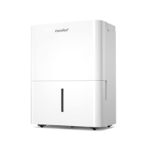Comfee Luftentfeuchter, 20L/24h, Raumgröße ca.100m³(40m²), MDDF-20DEN7-WF, APP-fähig, White
