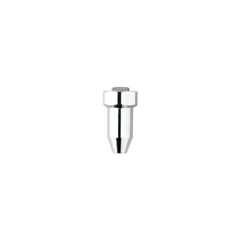 GROHE Entleerungsventil (zur Anordnung zwischen Absperrventil und Brause, gem. Krankenhausregeln, Innengewinde 1/2", langlebig), chrom, 28988000