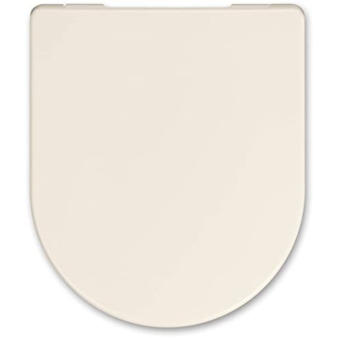 Saqu WC-Sitze 37,2x41,8 cm - Pergamon - Toilettendeckel mit Absenkautomatik, Klodeckel Toilettensitz