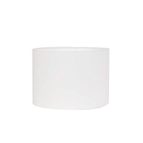 Light & Living Lampenschirm Zylinder Polycotton - Weiß - Ø50x38cm - Rund - Textilien