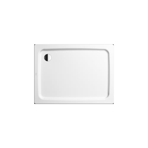 Kaldewei Duschwanne Duschplan inkl. Wannenträger Modell 544-2 90 x 80 x 6,5 cm, Ablaufloch Ø 9,0 cm, alpinweiß