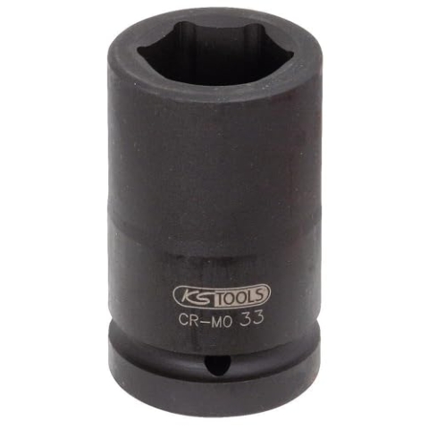 KS Tools 515.1846 1" Sechskant-Kraft-Stecknuss, lang, 46mm