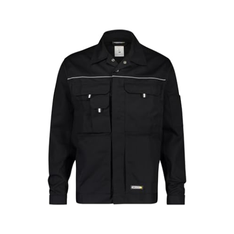 DASSY® Nouville Arbeitsjacke - Größe L - SCHWARZ