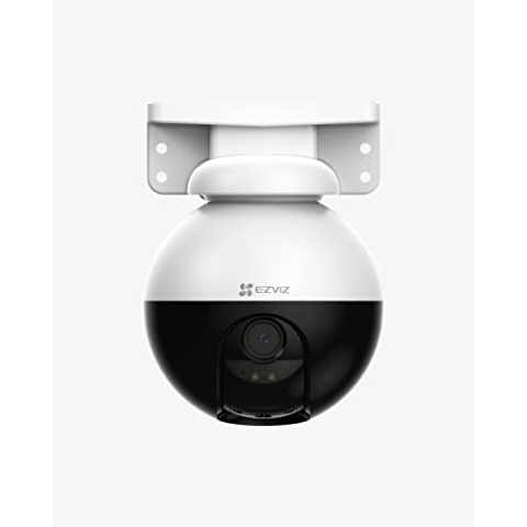 EZVIZ 3K 360° WLAN Überwachungskamera Außen, WLAN IP PTZ Kamera mit automatischer Verfolgung, Personen- und Fahrzeugerkennung, Farbnachtsicht und Zwei-Wege-Audio, IP65 wasserdicht, C8W Pro 5MP