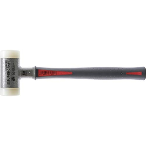 Schonhammer rückschlagfrei Nylon weiß Supercraft, 40 mm Kopf