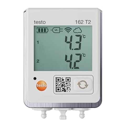 testo 0572 1622 162 T2 Temperatur-Datenlogger Messgröße Temperatur -50 bis 150 °C inkl. Wandhalterung