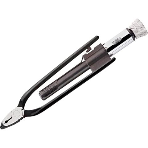 STAHLWILLE Drahtwirbelzangen für Schraubensicherungen l Länge 230 mm, Kopf poliert, Griffe brüniert l Made in Germany