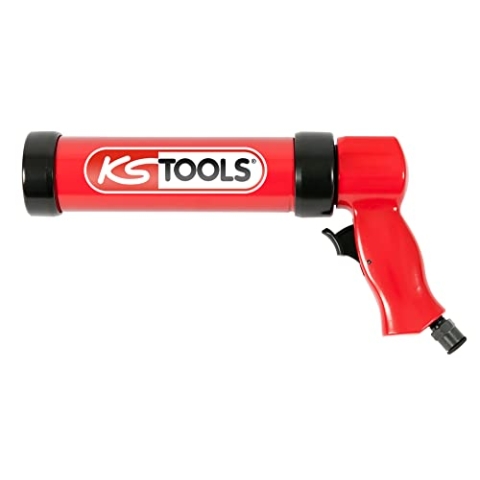 KS Tools 515.3910 Pistole zu Silikon Druckluft 310 ml , Schwarz