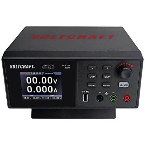 VOLTCRAFT DSP-3010 Labornetzgerät, einstellbar 0-30 V 0-10 A 300 W USB 2.0 Buchse A fernsteuerbar Anzahl Ausgänge 1