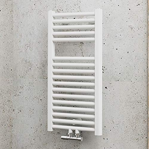 Schulte Badheizkörper München, 77 x 40 cm, 361 Watt, Mittelanschluss, alpinweiß, Design-Heizkörper, EP07640-M 04