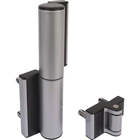 Locinox Torband selbstschließend "TIGER"| Aluminium silber eloxiert | TIGER-ZILV (INCL. PUMA)