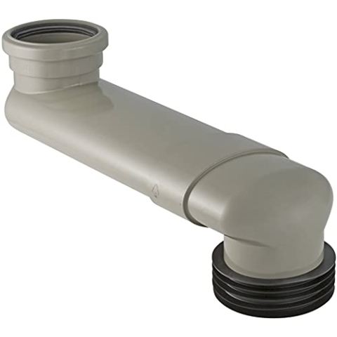 Geberit 388350291 WC-Etagenbogen PVC waagerecht DN 90/100