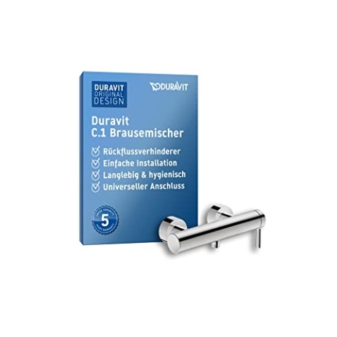 Duravit Einhebel-Brausemischer Aufputz C.1, Chrom