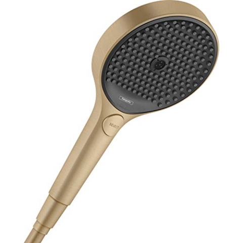 hansgrohe Duschkopf Rainfinity Regendusche (130mm, 3 Strahlarten) Brushed Bronze