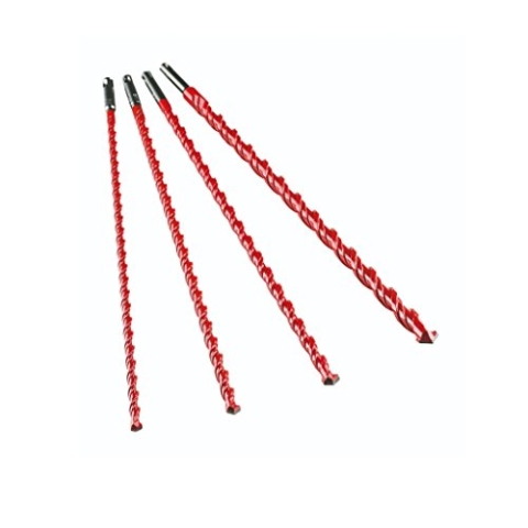 ALPEN Hartmetall-Mehrzweckbohrer Set Profi Multicut 4-teilig (ø 6-16 mm, mit SDS-plus Schaft, Länge 450 mm, Drehbohren in Fliesen, Mauerwerk, Metall, Kunststoff) 57900004100