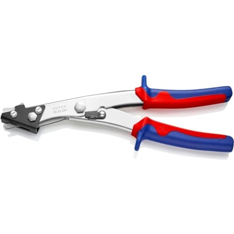 KNIPEX Blechknabber mit Mehrkomponenten-Hüllen vernickelt 280 mm 90 55 280 EAN