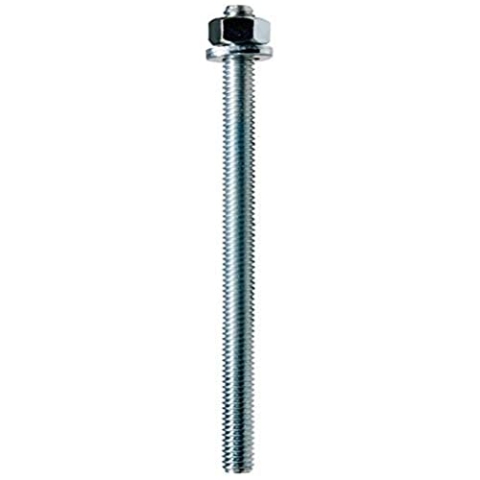 fischer 519406 FIS A M20x290 Ankerstange 8.8 verzinkt mit Zulassung, Silber