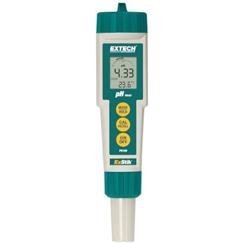 Extech Wasserdichtes pH-Messgerät, 1 Stück, PH100