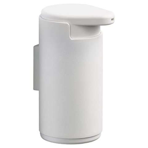 Zone Denmark Rim Seifenspender für die Wand, Durchm. 8,5 cm, Höhe 14,4 cm, Weiß