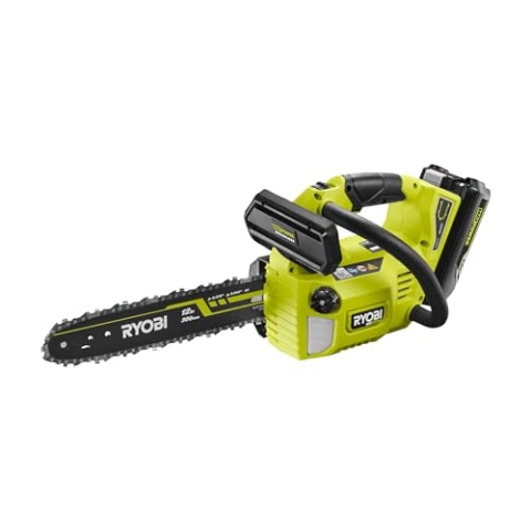Ryobi Kettensäge mit 1 Hand, bürstenlos, 36 V, Max Power – 30 cm (Verkauf ohne Akku und Ladegerät) 5133006449
