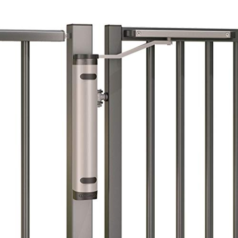 LOCINOX einstellbarer Türschließer Verticlose 2 Öffnungswinkel 90° / 180° Silber