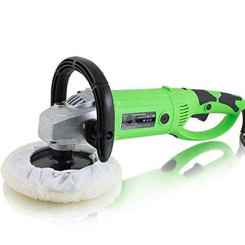 BITUXX® Auto Poliermaschine 1500Watt Schleifmaschine Autopolierer Poliergerät mit drehbaren Griff