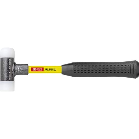 PB Swiss Tools Kunststoffhammer mit Stiel aus Glasfasermaterial, Rückschlagfrei, 100% Swiss Made, Lebenslange Garantie, 1.59Kg, Größe 7