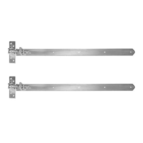 2 x SOTECH Gartentorband 695-750 mm M16 Stahl verzinkt Garten-Torband Torscharnier Torbeschlag