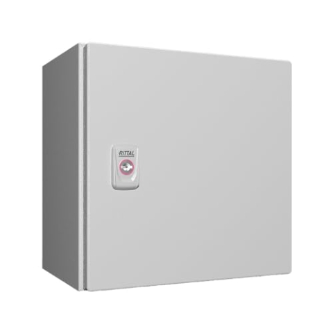 Rittal AX Stahlblech Gehäuse Ax-Kompaktgehäuse RAL7035 Außenmaß 300 x 300 x 210mm IP66