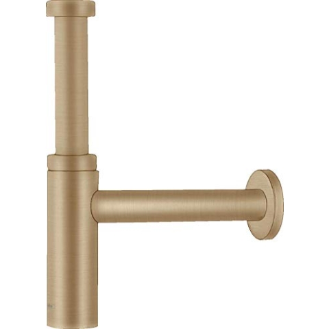 hansgrohe Siphon Flowstar S, Ablauf für Waschbecken, Brushed Bronze