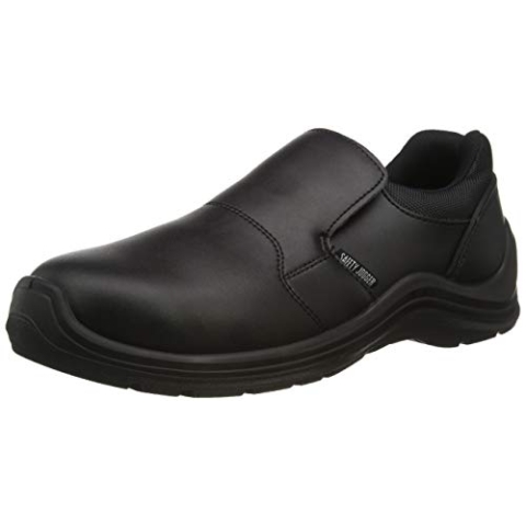 Dolce Safety Jogger S3 SRC Business-Halbschuh, Leder, schwarz, bequem, Gr. 35-47 (47)