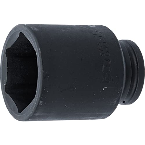 BGS 5755 | Kraft-Steckschlüssel-Einsatz Sechskant, tief | 20 mm (3/4") | SW 55 mm