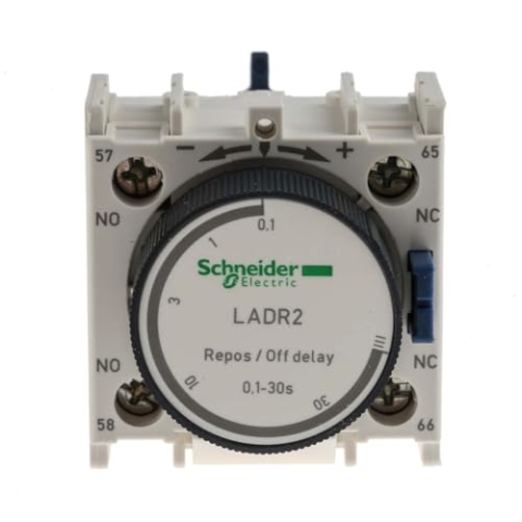 Schneider LADR2 Zeitblock, rückfallverzögert, 0,10-30,02s, Schraubanschluss