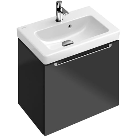 Villeroy & Boch Handwaschbecken Subway 7315F0 50x40cm Hahnloch durchgest mit Überlauf weiß, 7315F001