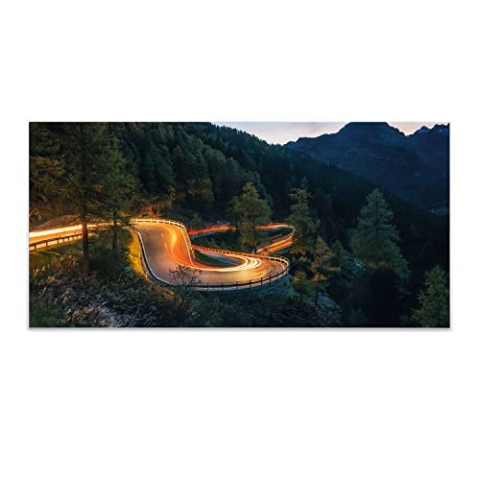 Klarstein Air Art Smart Infrarotheizung, Infrarot Heizung mit IoT/WiFi App-Steuerung, Erkennung Offener Fenster, Infrarotheizung mit Thermostat, Heizung zur Wandmontage, CO2-Freie Elektroheizung 700W