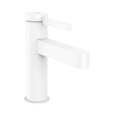 hansgrohe Standventil Finoris, Wasserhahn für Kaltwasser mit Auslauf Höhe 100 mm, Armatur wassersparend, Mattweiß