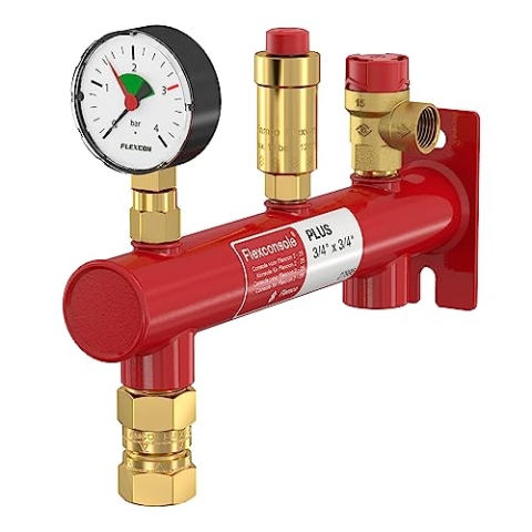 Flamco Flexconsole Plus 3/4 MAG - Kesselgruppe - Wandbefestigung für Ausdehnungsgefäß, Aufhängezarge Wandbefestigung für Ausdehnungsgefäß, inklusive Befestigungsmaterial, 8-25L 27996