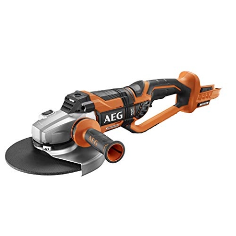AEG BEWS18-230BL-0 Akku-Winkelschleifer, 18 V, mit 230 mm Scheibendurchmesser, mit Überlastschutz, ohne Akku-BEWS18-230BL-0