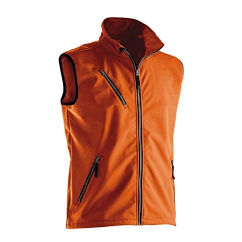 Jobman Softshell-Weste 7502 Orange Gr. XL