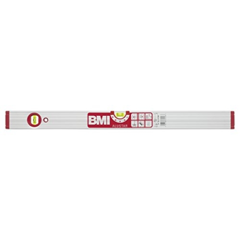 BMI 691100M Wasserwaage Alustar, Länge 100 cm, eloxiert, mit Magnet