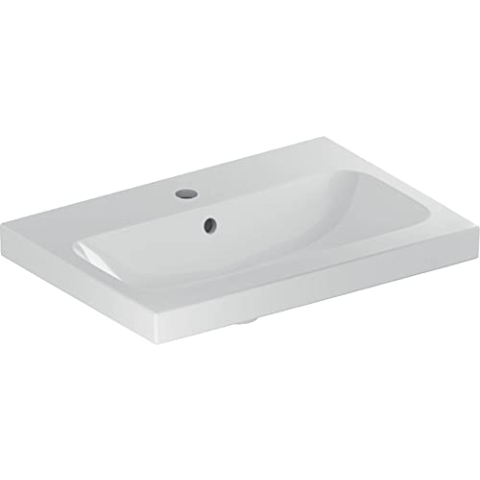 Geberit iCon Light Waschbecken 60x42x17 cm Weiß